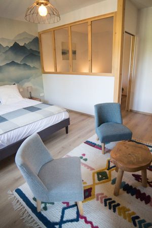 Chambre à la parenthèse en écrins